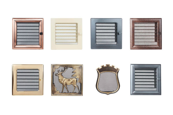 Grile si anemostate pentru seminee